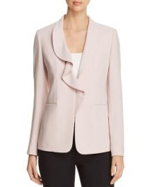 Elie Tahari Siyah Ruffle-Trim Blazer - 100  Exclusive Women - Bloomingdale s at Bloomingdales